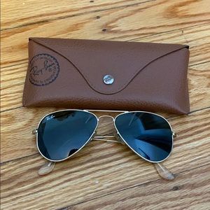 Vintage Ray Ban Classic Gold Small Aviators 52mm